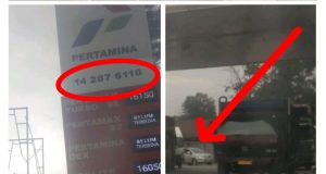 SPBU NO 14 287 6110 Mandau KM 11 Duri Diduga Berkerja Sama Dengan Mafia Langsir BBM Jenis Solar Bernama Robin