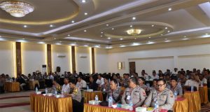 Kesiapan Pengamanan Tahapan Pemilukada, Polres Ketapang Gelar Latihan Pra Operasi