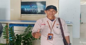 Jajaran Pengurus GWI Pesawaran Sambangi Dinas Kominfotiksan Pesawaran