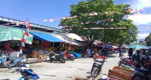 Relawan Prabowo Mania Dan GNCP Pasar Tengguyun Meriahkan HUT RI Ke-79