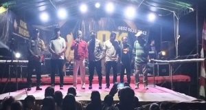 Polsek Singkawang Selatan Lakukan Pengamanan Acara Malam Hiburan Rakyat di Kelurahan Sagatani Dalam Meriahkan HUT RI Ke-79