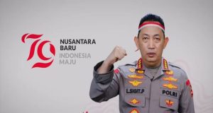 Kapolri di HUT RI ke-79: Semangat Baru untuk Nusantara Baru, Indonesia Maju