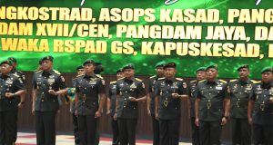 Kasad Pimpin Sertijab 12 Pejabat TNI AD, Tongkat Estafet Kadispenad Resmi Berpindah