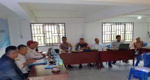 Babinsa Koramil 02/Sekayam Hadiri kegiatan Sosialisasi Pemuktahiran dan Validasi Data PBB-P2