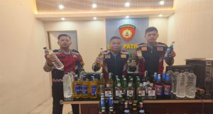 Polres Demak Berkomitmen Razia Miras Secara Terus Menerus