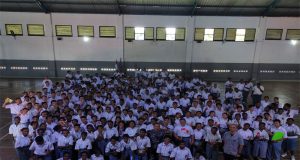 Komandan Lanal Nabire Berikan Pembinaan Terhadap Siswa Pelajar Wawasan Kebangsaan