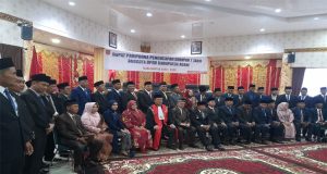 Rapat Paripurna Pengucapan Sumpah Anggota DPRD Agam Periode 2024 -2029