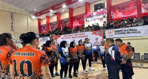 Hempaskan Sulut 3-0, Tim Voli Putri Polda Sulteng Hadapi Sultra Siang Ini di Manado