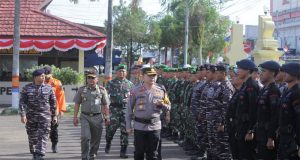 Apel Gelar Pasukan Operasi Mantap Praja, Polres Ketapang Siap Amankan Tahapan Pemilukada 2024