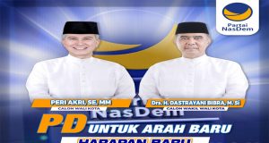 Peri Akri dan Dastrayani Bibra Siap Maju dalam Pilwako Pekanbaru