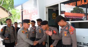 Kapolda Sulteng Cek Kesiapan KPU hadapi Tahap Pendaftaran Pilkada 2024