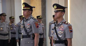 Polres Demak Gelar Sertijab Kasat Lantas