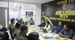 Tingkatkan Kemampuan Jurnalistik, Kapendam XII/Tpr Anjangsana Dengan Media