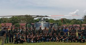 Kembali Berhasil Gagalkan Penyelundupan Sabu, Pangdam XII/Tpr Turun Langsung ke Perbatasan Beri Apresiasi Satgas Yonkav 12/BC