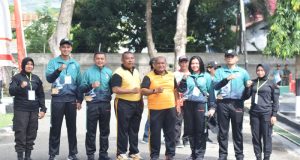 6 Atlit dan 2 Pelatih Polda Sulteng Perkuat Kontingen Sulteng PON XXI Aceh Sumut