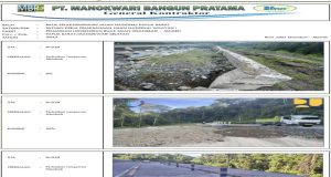 Satker BPJN Papua Barat Rampungkan Penanganan Longsor Jalan Oransbari-Mameh