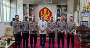 Silaturahmi Dengan Rektor Untad, Dirbinmas Bangun Sinergi Jelang Pilkada 2024