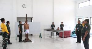 Pangdam XII/Tpr Pimpin Sidang Pemilihan Calon Bintara PK Reguler Pria TNI AD TA 2024