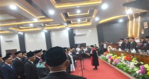 45 Anggota DPRD Ketapang Resmi Di Lantik Periode 2024 – 2029