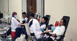 UBP Saguling Gelar Aksi Donor Darah, Pegawai Antusias Berpartisipasi