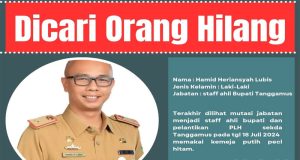 Mantan Sekda Menghilang Setelah Dilantik Jadi Staf Ahli Bupati Tanggamus