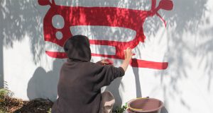 Bawa Pesan Kamseltibcar lantas, Ditlantas Polda Sulteng Gelar Lomba Mural