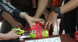 Musnahkan 1 Kilogram Sabu, Polda Sulteng Komitmen Perangi Narkoba