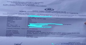 Mendapat Ancaman Pembunuhan Sejumlah Wartawan Yang Tergabung Di Ikatan Wartawan Online Indonesia (I WOI) Melapor ke Polres Gunungkidul