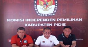 KIP Pidie tetapkan Empat pasangan Calon Bupati dan Wakil Bupati dalam Pilkada 2024