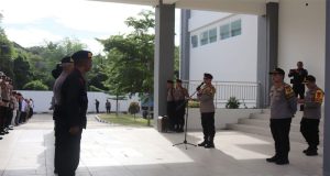 Polda Sulteng turunkan 309 personel Amankan Pelantikan Anggota DPRD Sulteng