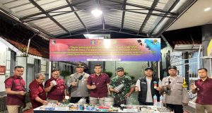 Gandeng BNN, TNI dan Polri, Lapas Kelas 1 Cirebon Razia dan Tes Urine Warga Binaan