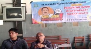 Kejari Beltim Cofe Morning Bersama Insan Pers, Gelar Konsultasi Hukum “OM JAK MENJAWAB”