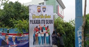 Subsatgas Sosialisasi OMP Kapuas Semakin Intensif Ajak Masyarakat Bersama Jaga Kedamaian Dalam Pilkada Kalbar 2024