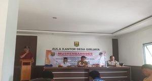 Desa Girijaya Adakan Musrenbangdes Dalam RKP Desa Tahun 2025