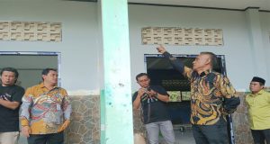 Dinas Pendidikan Lakukan Monitoring Sekaligus Kontrol Ke SMPN 3 Cikidang Terkait Pembangunan Rehabilitasi Ruang Kelas