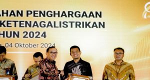 Bukti Komitmen pada Keselamatan Ketenagalistrikan, UBP Saguling Sabet Penghargaan ESDM