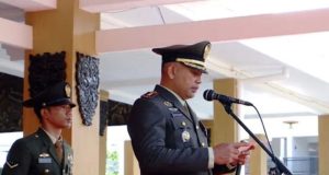 Dandim 0801 Sebagai Irup HUT – TNI Ke 79 Di Tanah Kelahiran Sby