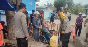 Kepedulian Kapolres Jembrana Terhadap Warga Yang Sakit di Kelurahan Gilimanuk