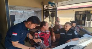 Pastikan Kesehatan Personil, Subsatgas Dokes OMP Kapuas 2024 Rutin Laksanakan Pengecekan Kesehatan