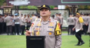 Kapolda Kalbar Lakukan Pengecekan Langsung Pesonel Polda Kalbar Dalam Rangka Kesiapan Pilkada 2024