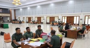 Pangdam XII/Tpr Buka Taklimat Awal Pengawasan Audit Kinerja Itjenad TA 2024