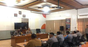 Sosialisasi Netralitas Anggota Polri di Polres Nabire Jelang Pemilu 2024