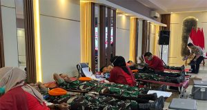 Bakti Kesehatan Satbrimob Polda Kalbar Menyambut Hut Korps Brimob Polri Ke-79