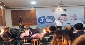 Acara Sosialisasi kunjungan Calon Paslon Gubernur dan Wakil Gubernur Jawa Barat Ahmad Syaikhui dan Ilham Habibie