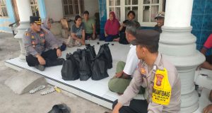 Linmas Menjadi Perhatian Kapolsek Kawasan Pelabuhan Gilimanuk: Sinergitas dan Kesehatan Petugas Ditingkatkan