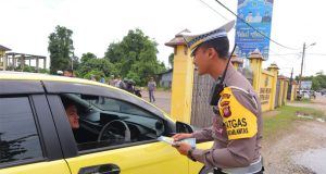 Sinergi UPT PPD Samsat dan Jasa Raharja, Polres Sintang Gelar Operasi Zebra Kapuas 2024