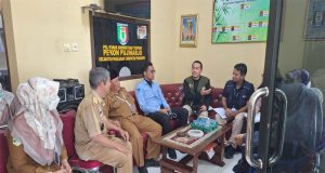 Kunjungan WHO bersama Dinas Kesehatan Provinsi Lampung, Dinas Kesehatan Kabupaten Pringsewu dan UPT Puskesmas Pagelaran ke Pekon Pujiharjo