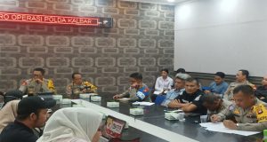 Polda Kalbar Gelar Rapat Koordinasi Persiapan Pilkada Night Run 2024