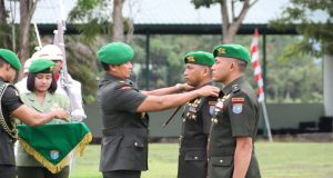 Pangdam XII/Tpr Pimpin Sertijab Danyonif Mekanis 643/Wanara Sakti