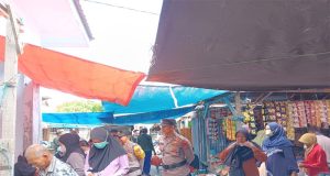 Cooling System Tahap Kampanye Pilkada, Satgas OMP Tinombala Blusukan Ke Pasar